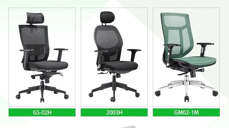 New Ergonomic Design Quality Executive Mesh Office Chair with Headrest