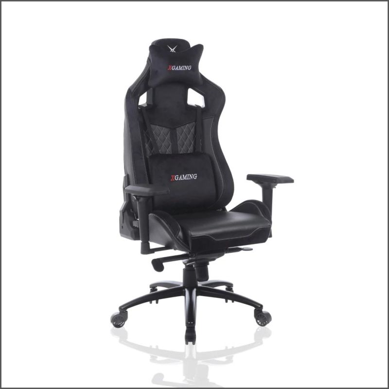 High-End PU Upholstery 4D Arm Frog Mechanism Gaming Racer Chair