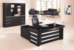 High Glossy Office Table Executive Table Glass Top Office Desk New Design Executive Desk Office