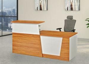 2019 Hotsell MDF Melamine Reception Desk Office Furniture with Office Reception Desk