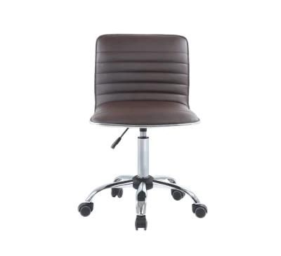 Home Office Chair Task Computer Chair Swivel Adjustable Height Soft PU Bar Stool