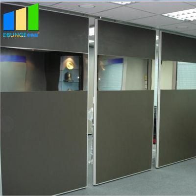 New Design Office Wood Glass Movable Partition