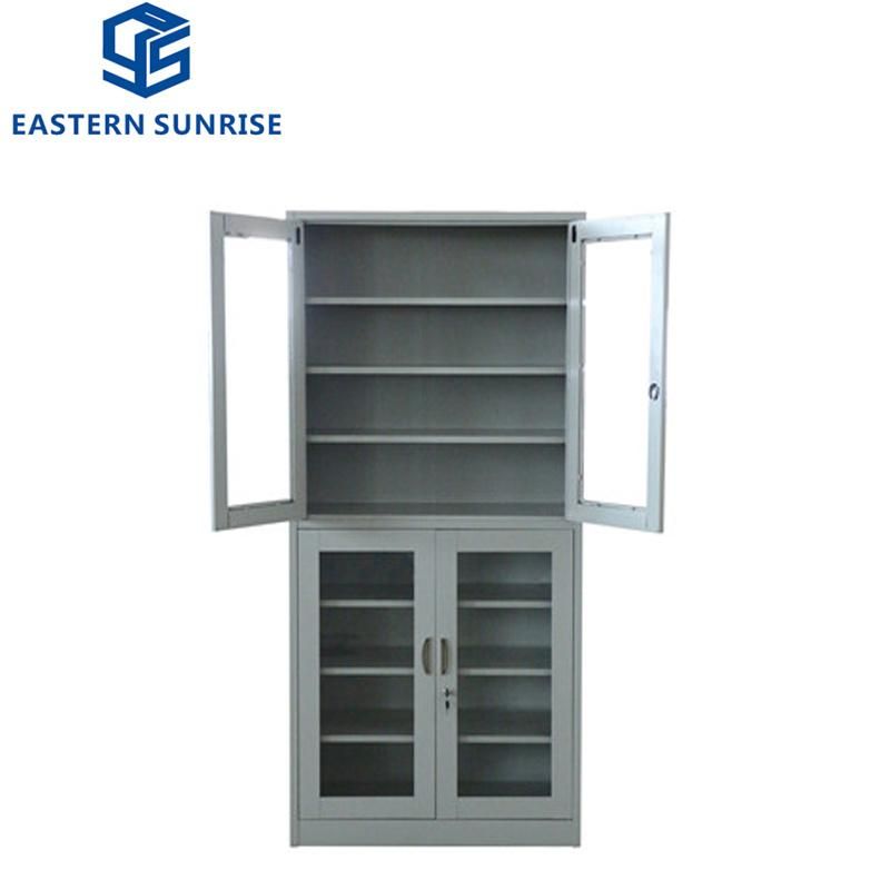 4-Door Office Furniture Steel Swing Door Filing Cabinet