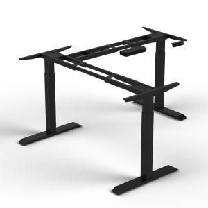 Office Commercial Furniture Electric Computer L Shape Height Adjustable Desk