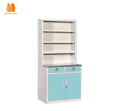 Modern Design Hospital Steel Cupboard Steel Medicine Cabinet