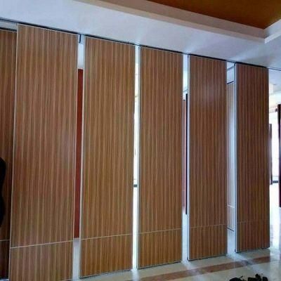 Top and Bottom Track Easy Installation Office Soundproof Sliding Wall Partition