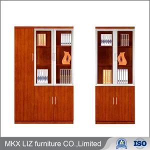 Wood Veneer 2 and 3 Door Office File Cabinet Bookshelf (C904)