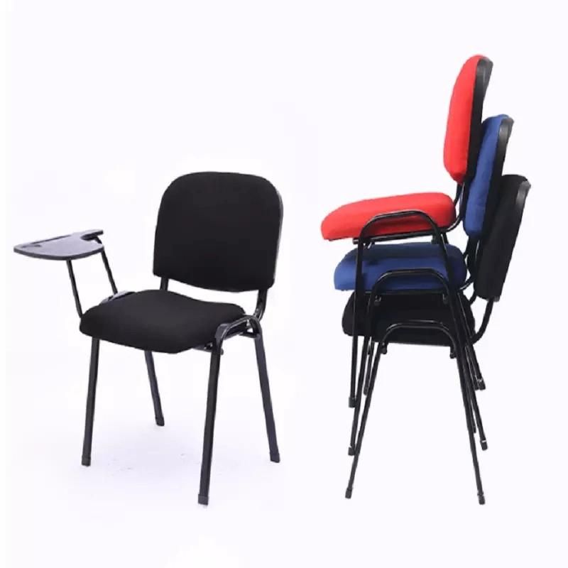 Stackable Conference Room Visitor Chairs Training Staff Office Guest Fabric Mesh Chairs