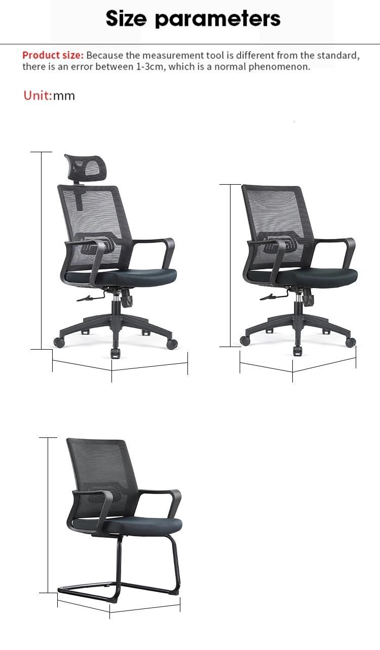 Wholesale Mesh Swivel with Armrest Cheap Price Ergonomic Computer Office Chair