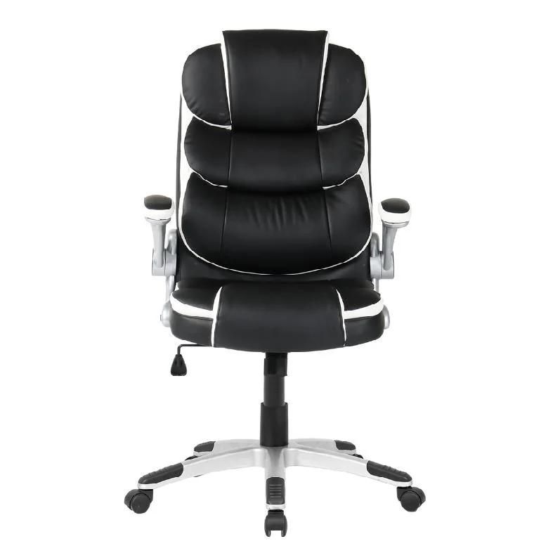 Black and White Comfortable and Soft Boss Executive Suitable for Sedentary Best Office Chair