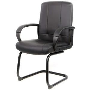Reception PU Leather Guest Visitor Office Chair with Padded Armrest (LSV-02)