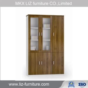 Melamine 3 Door Wooden File Cabinet Office Furniture Storage (CB-7112)