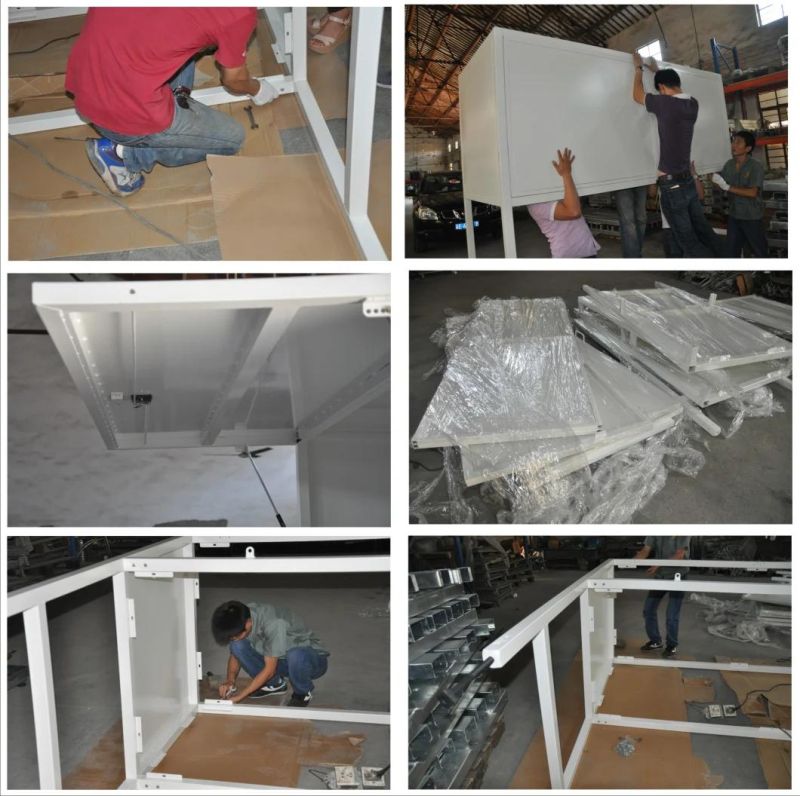Metal Garage Cabinet Over Car Bonnet Storage Box for Car Parking