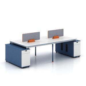 Modern Modular Office Furniture Workstation 4 Seater Office Workstation Desk