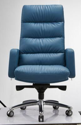 Modern Luxury PU Leather Adjustable Ergonomic Executive Office Rotary Chairs