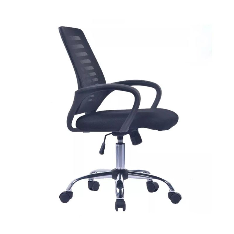 Wholesale Adult Adjustable Visitor Mesh Swivel Armrest Office Chair