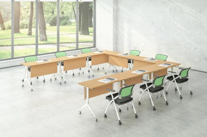 Melamine Simple Office Furniture Meeting Desk Lecture Training Table