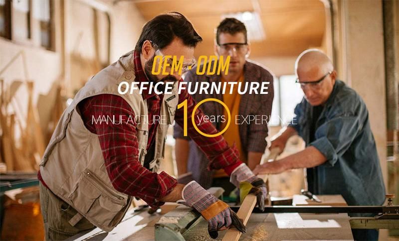 High Quality New Design Office Desk Furniture Modern 4 Person Office Workstation
