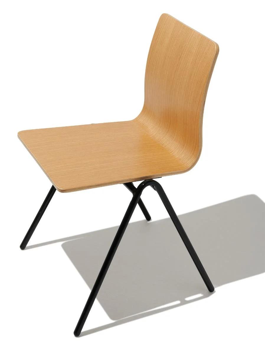 Simple Design Plywood Bend Seat Office Training Furniture Chair