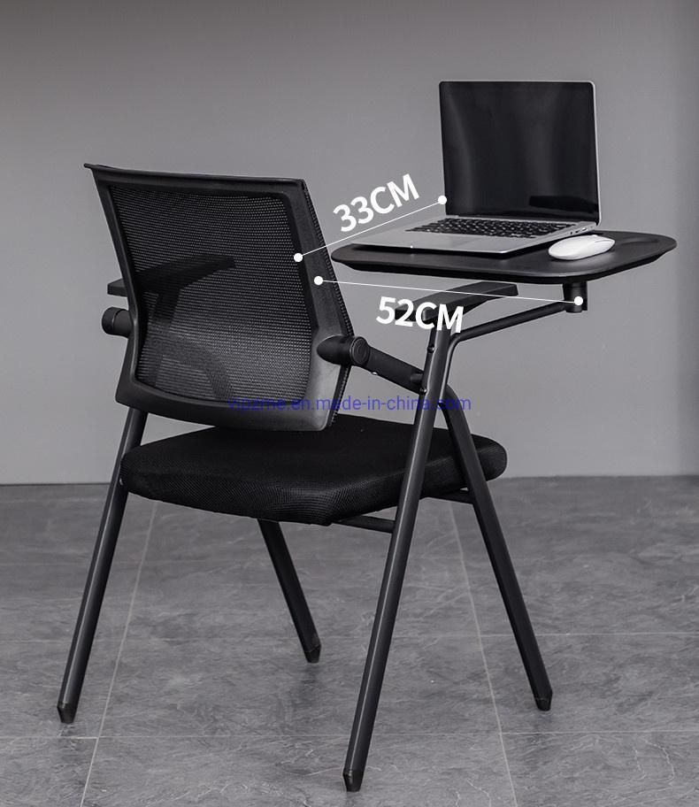 Excellent Folding Classroom Study Chair with Tables Attached Writing Board