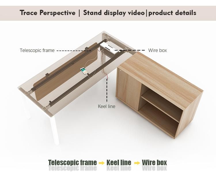 Wholesale Table Executive Wood White Furniture Manager Luxury Set Office Desk