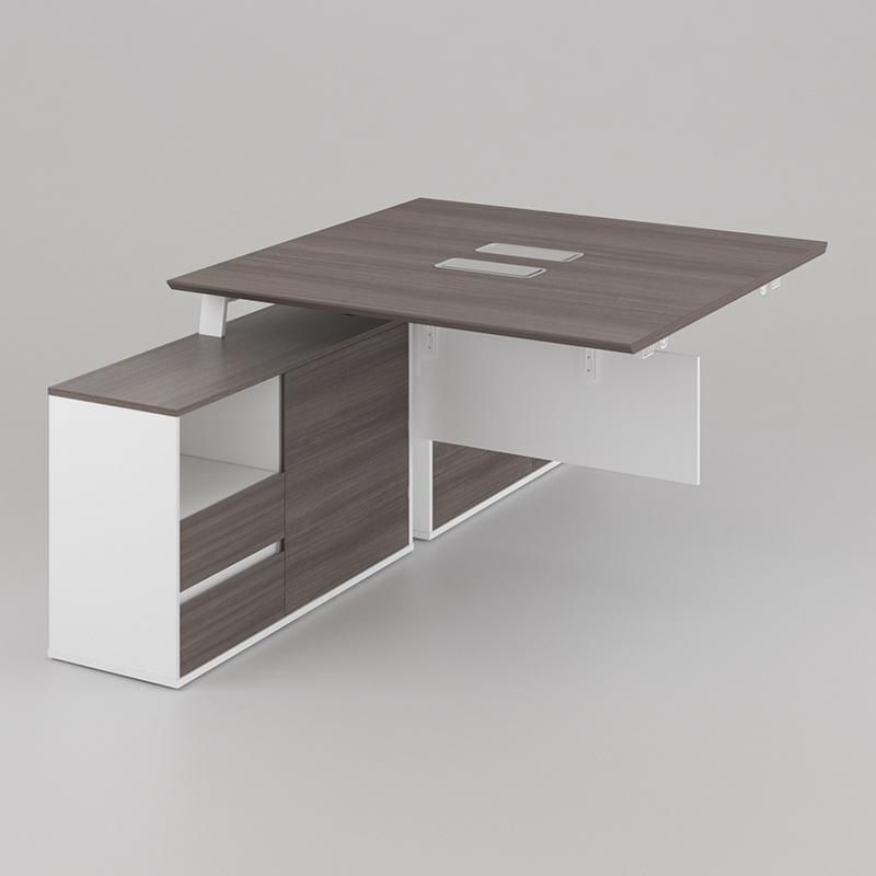 High Quality Modern Design Office Desk Furniture Computer Table 2 Person Workstation