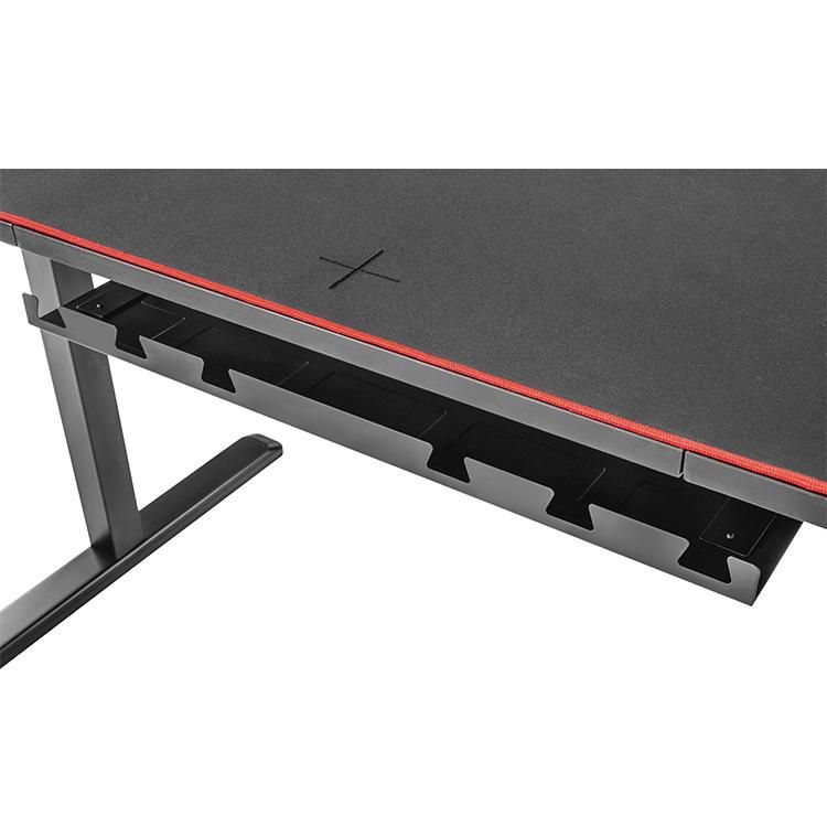 Manual Height Adjustable Office Laptop Game Desk PC Gamer Gaming Desk