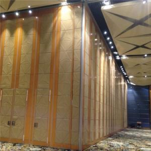 China Hot Sale Classical Acoustic Panel Wood Partition for Banquet Hall