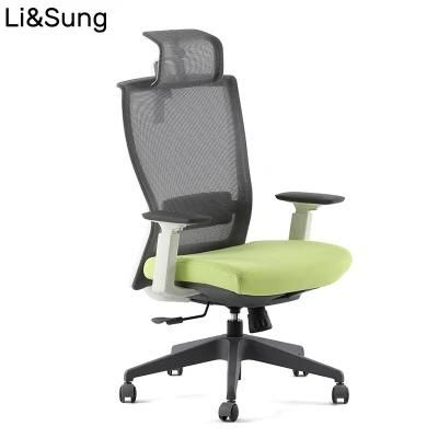 Wholesale Adjustable Plastic Home Office Chair Ergonomic Desk Chair Mesh