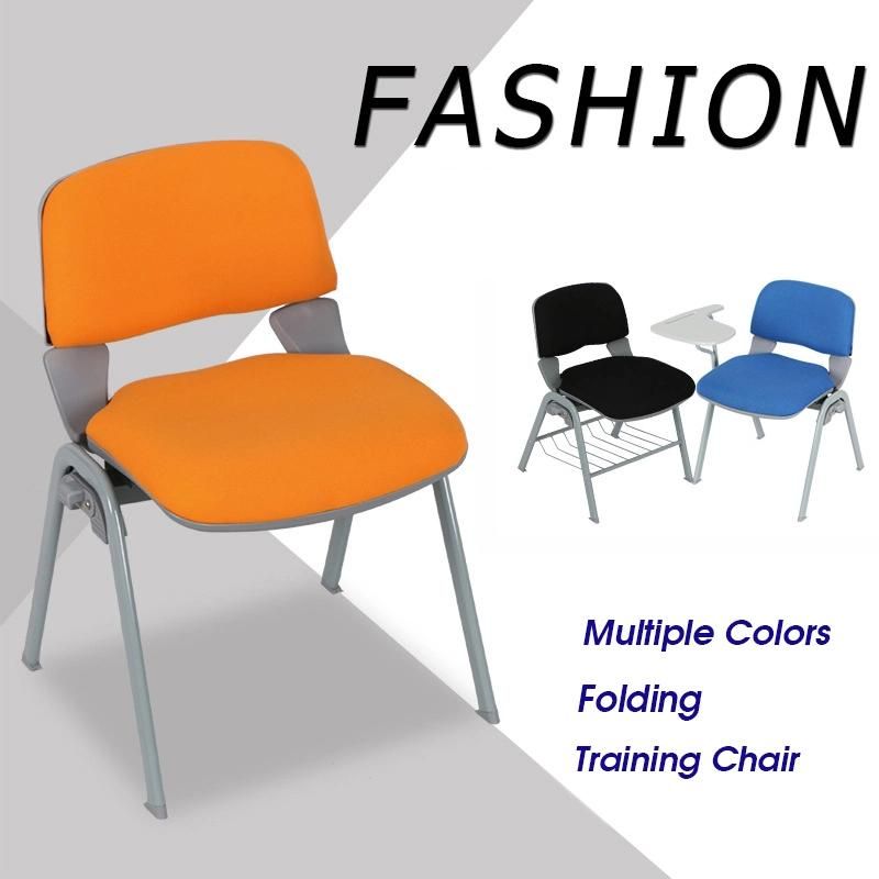 Hot Selling Study Training with Clipboard Examination Conference Visitor Plastic Chair Office Chair Computer Chair