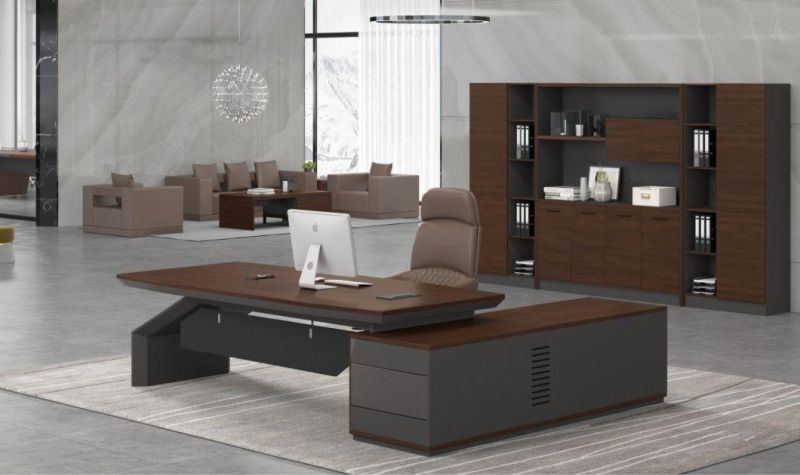 25mm Thickness Hot Sell Modern Manager Melamine Office Table