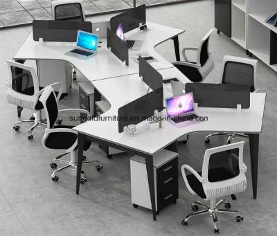 Foshan Modern Newest Design Office Furniture Desk Partition on Sale (SZ-WSE07)