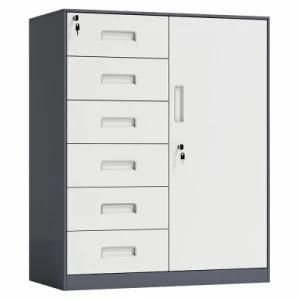 Steel Filing Display Cabinets Locker with Drawer Storage Cabinet
