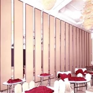 Acoustical Operable Walls Movable Partition Wall for Hotel Convention Hall Office Classroom