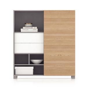 2020 Hot Sale Walnut Wood Executive Office File Cabinet