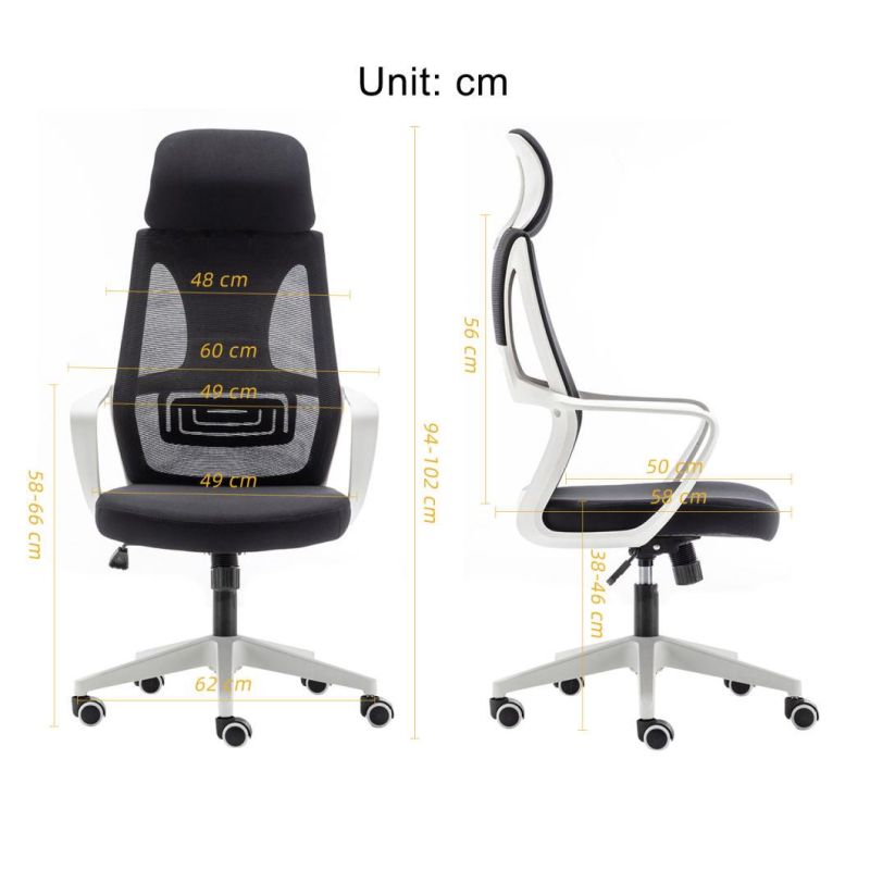 Commercial Furniture Supplier Custom Design Chair Black Mesh Back Office Furniture Chairs