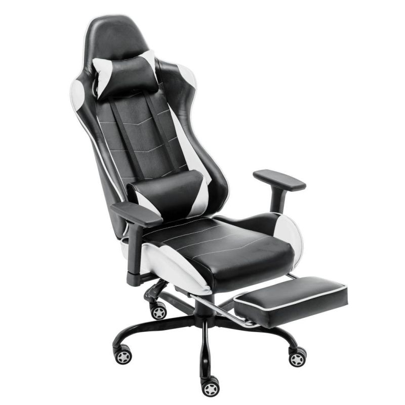 High Quality Ergonomic Silla Gamer Luxury Swivel Cheap PU Leather Racing Gaming Chair