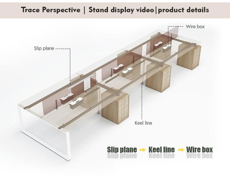 Promotion Furniture Table Wholesale Workstation Work Interior Design Office Desk