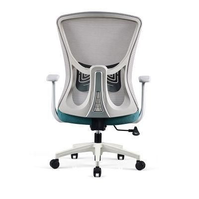 MID Back Meeting Conference Adjustable Furniture Swival Staff Office Chairs