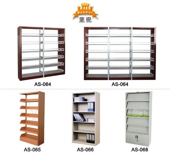 Fas-069 Good Quality School Metal Book Shelves Library Metal Books Shelf