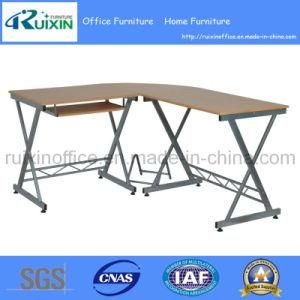 Popular Wood and Metal Computer Desks with CPU Stand (RX-402)