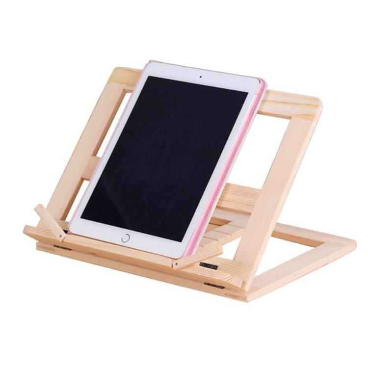 Adjustable Wooden Book Reading Stand Holder