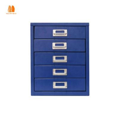 Office Furniture Decorative Desktop Metal Material Storage Box Drawer