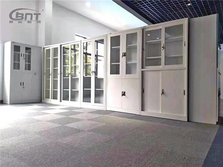 Slidng Door Cabinet Metal Filing Cabinet Glass Storage Cabinet