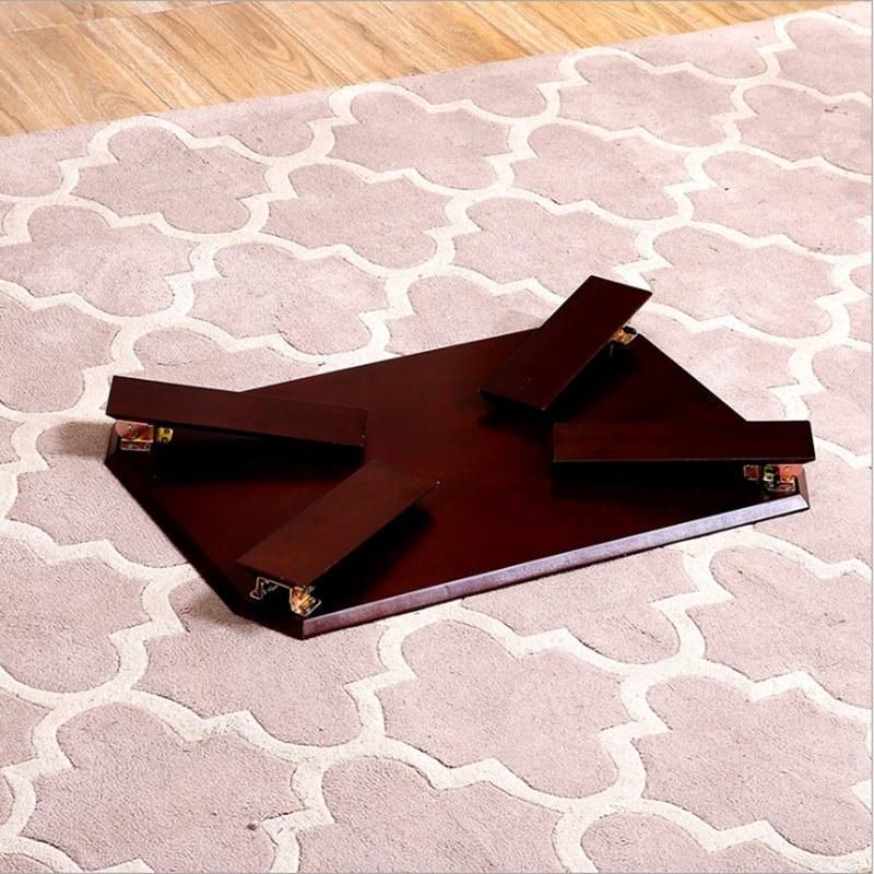 Japanese-Style Small Apartment Coffee Table Foldable Solid Wood Table Bay Window Tatami Table for Students