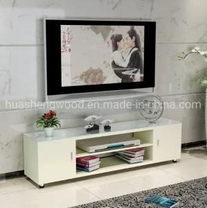 Glossy Modern TV Cabinet Plywood Carcass Modern TV Stand