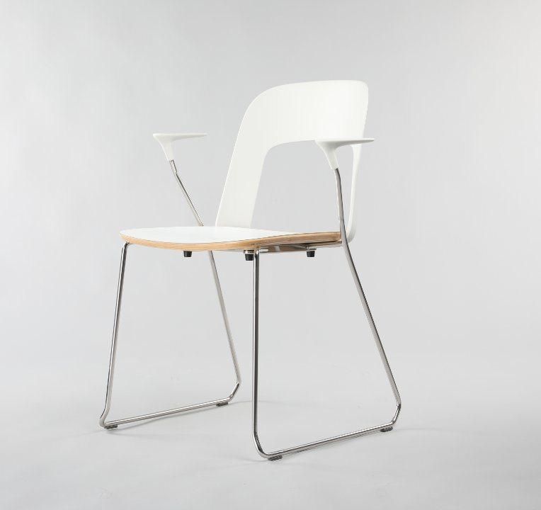 ANSI/BIFMA Standard Plastic Steel Office Conference Chairs with Arms