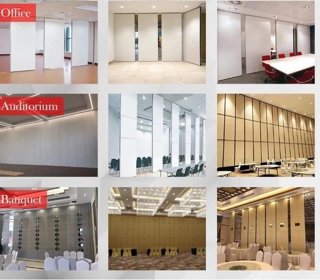Folding Easy Install Sliding Movable Partition Wall for Balcony Hotel