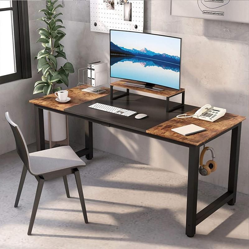 New Style Steel and Wood Combined Desktop Student Study Desk 0334