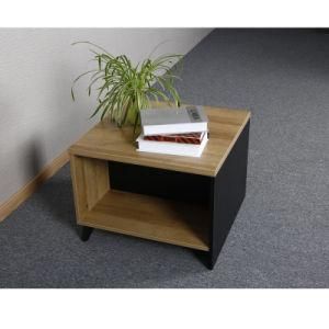 New Design Living Room and Office Furniture Small Wood Square Bookcase